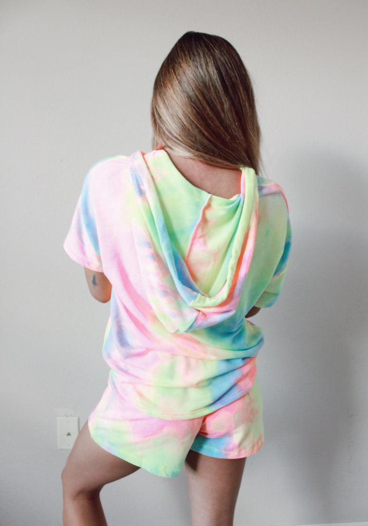 Electric Tie Dye Hoodie