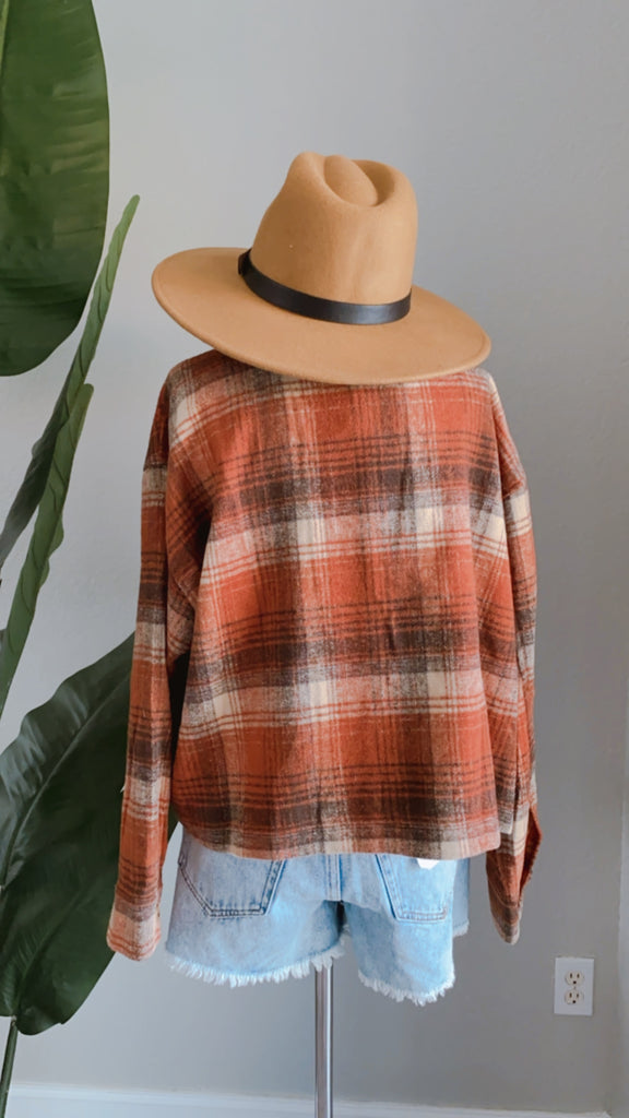 Fireside Flannel Shacket