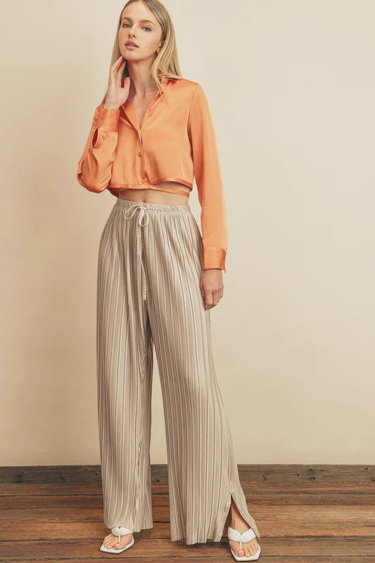 Melanie Satin Pants