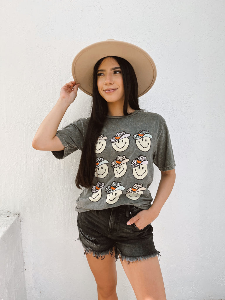 Cowgirl Smiley Tee