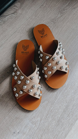 Riza Sandals - BONE